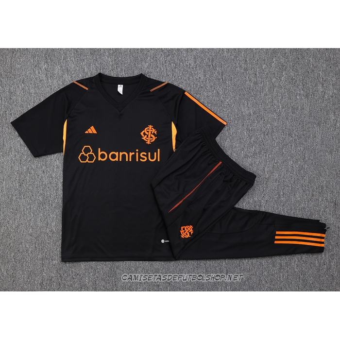Chandal del SC Internacional 23-24 Manga Corta Negro